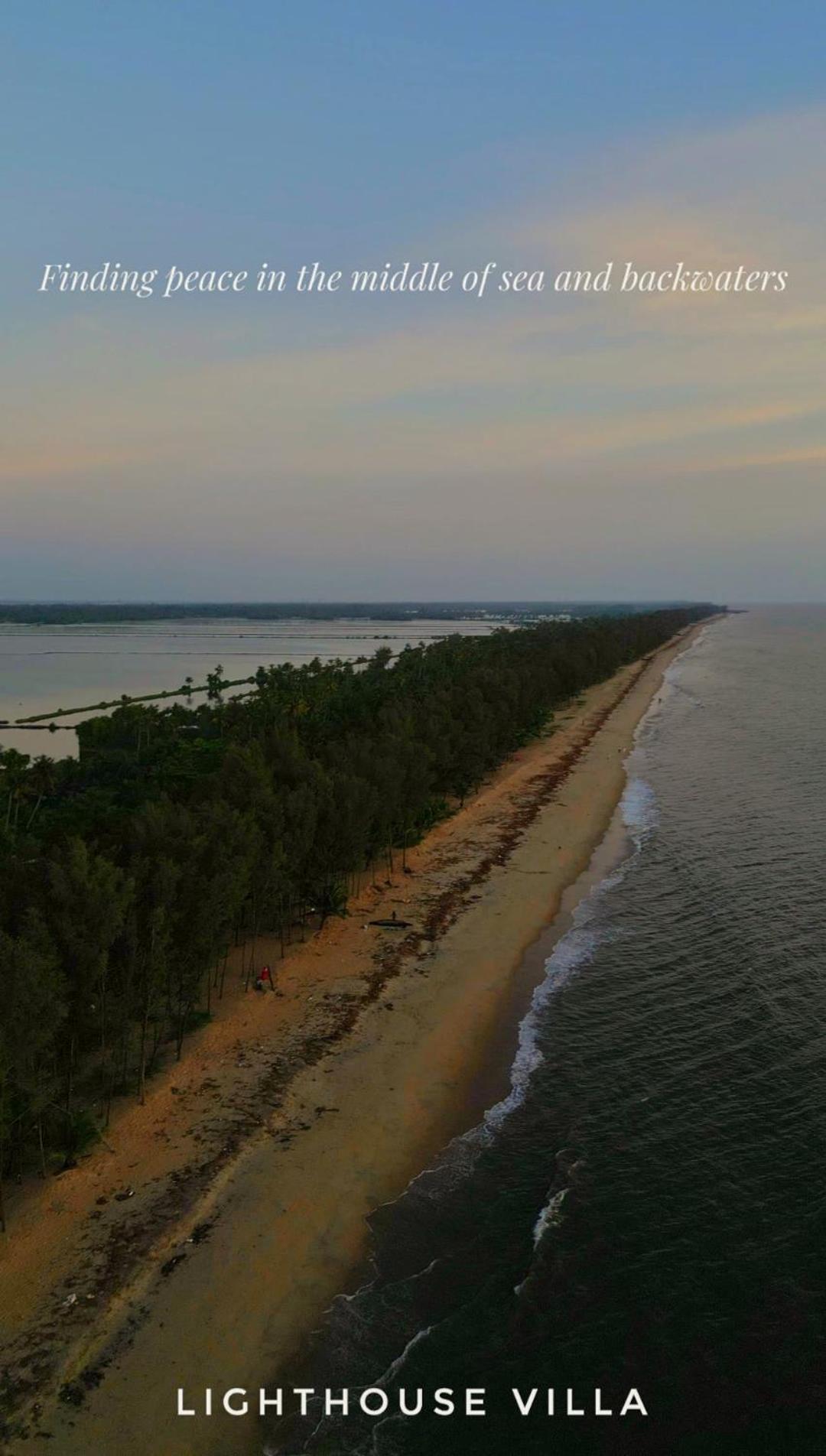 Lighthouse Villa Cherai Beach Exterior foto